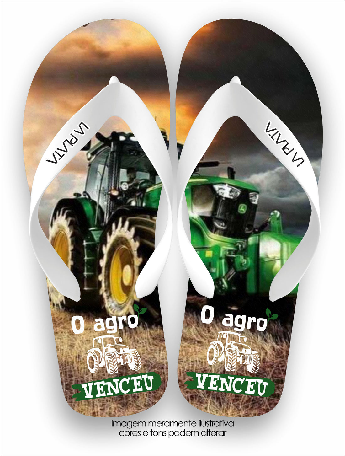 Chinelo Tradicional La Agro Brasil O Agro Venceu
