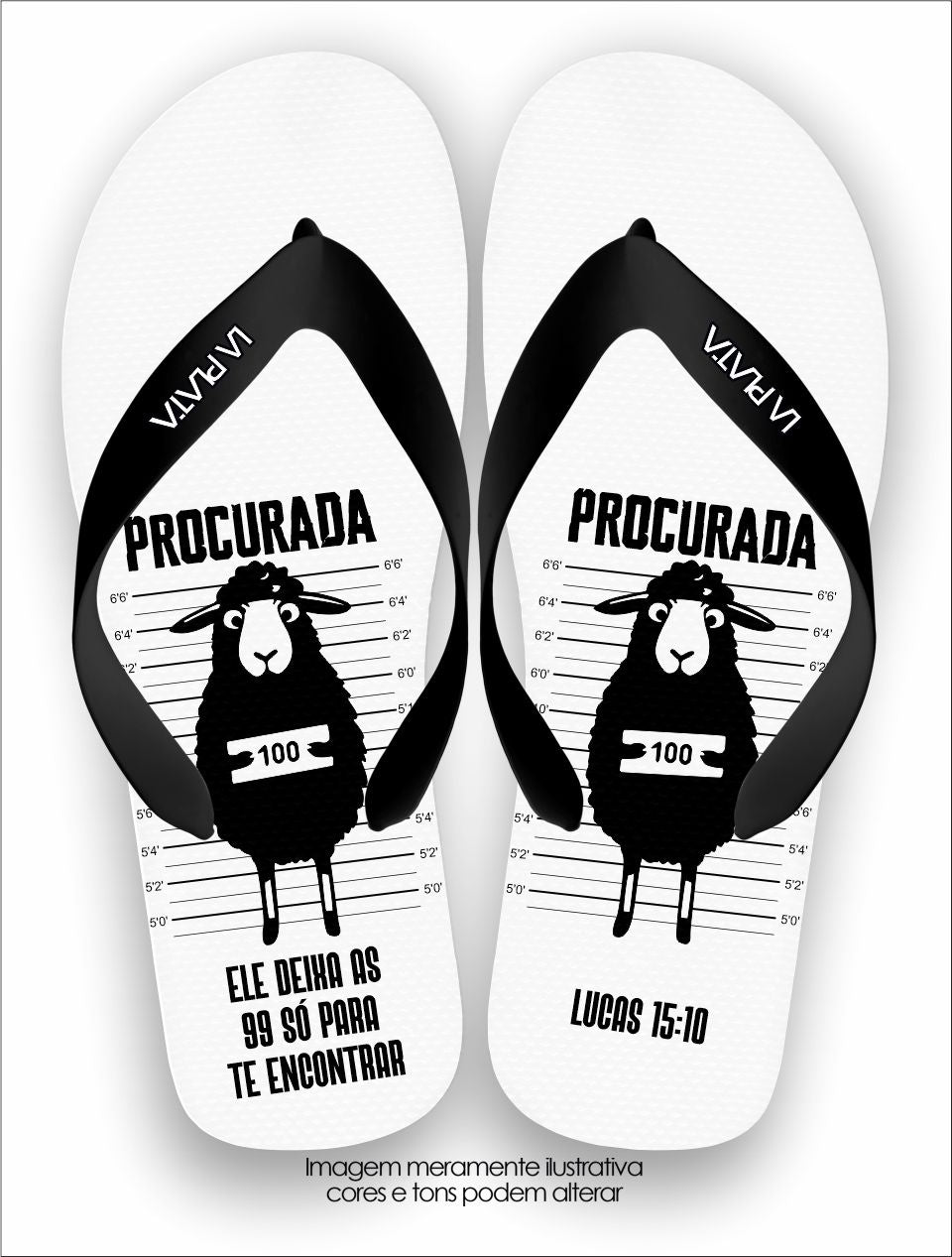 Chinelo Tradicional La Consagrada Ovelha Numero 100