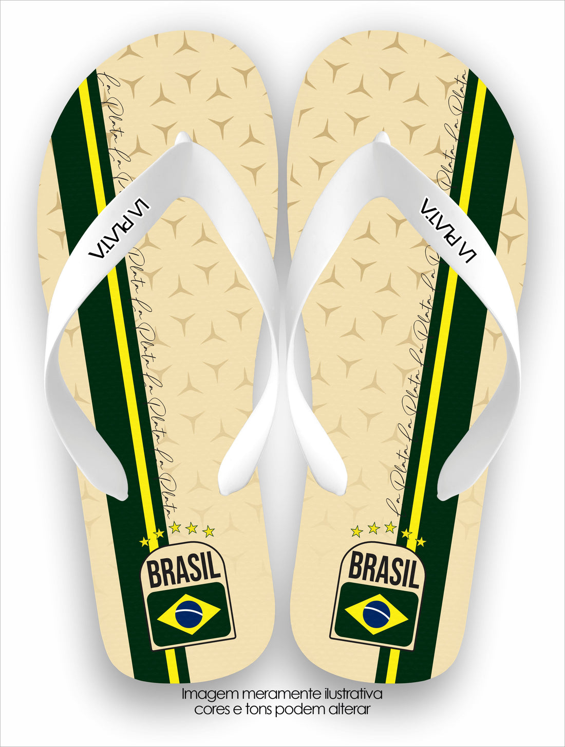 Chinelo Tradicional La Copa 2026 Brasil Clássico