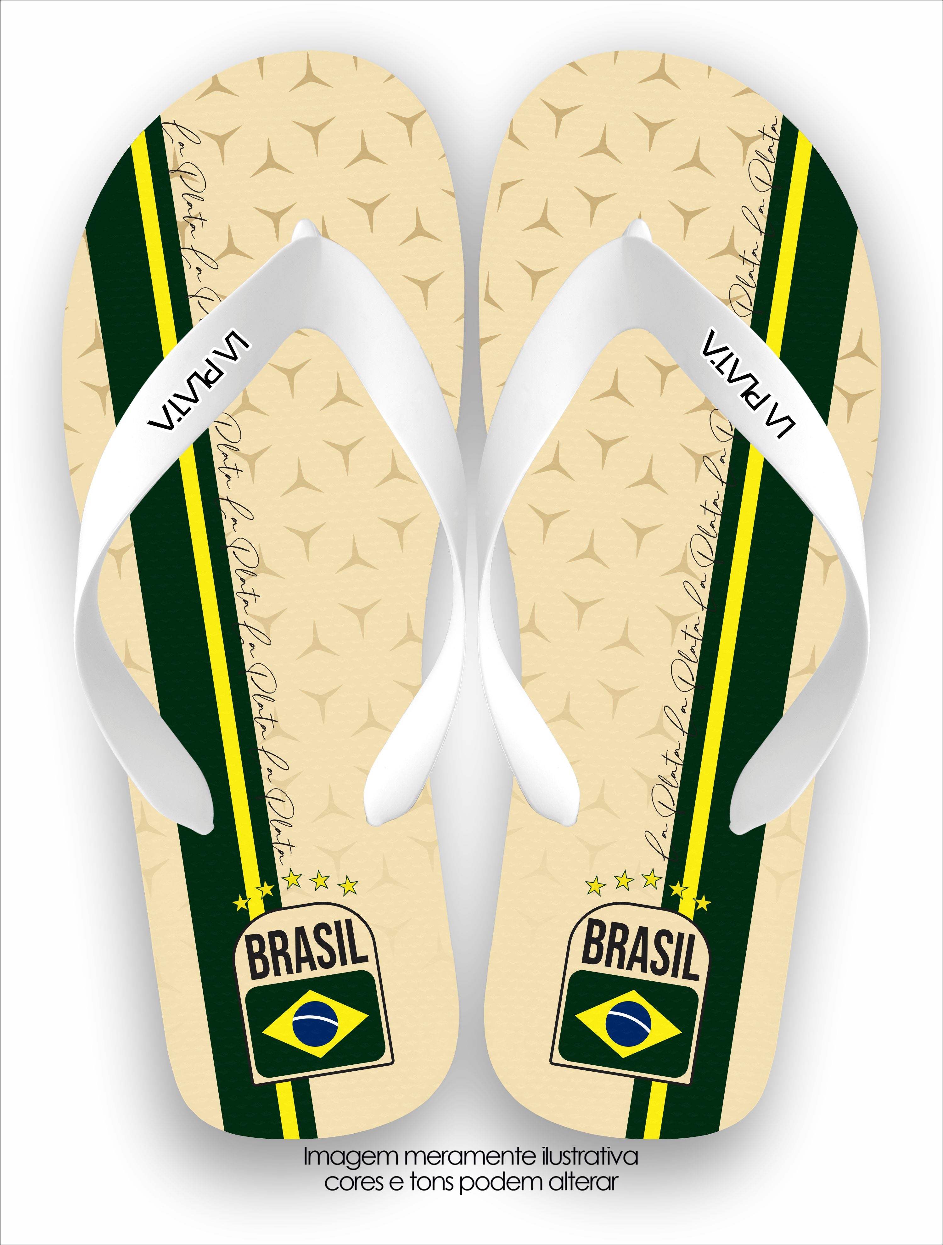 Chinelo Tradicional La Copa 2026 Brasil Clássico