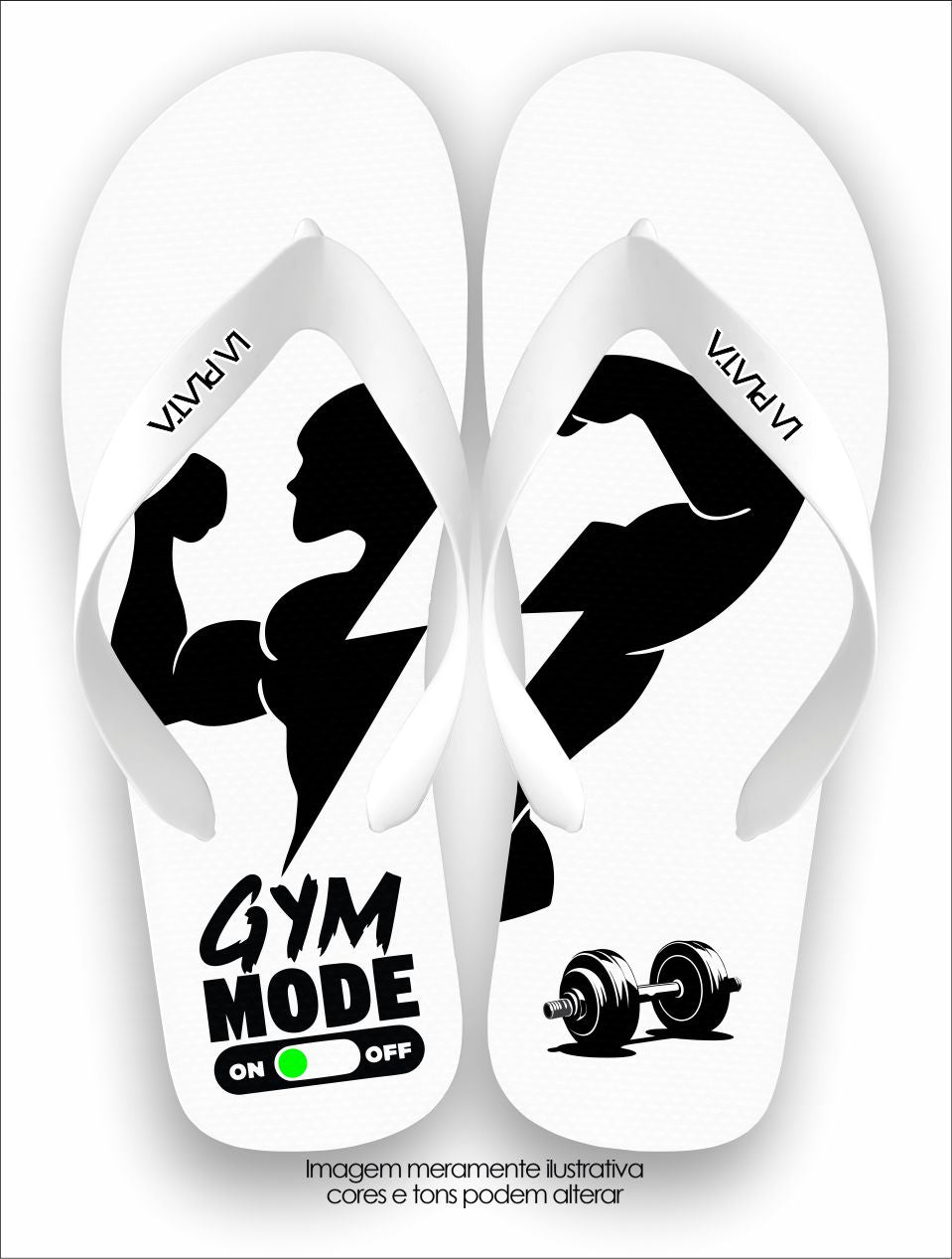Chinelo Tradicional La Fitness Gyn Mode