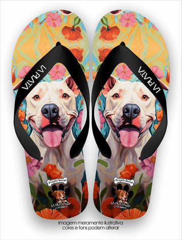 Chinelo Tradicional La Patinhas Pitbull