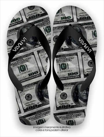 Chinelo Tradicional La Cédulas Dollars
