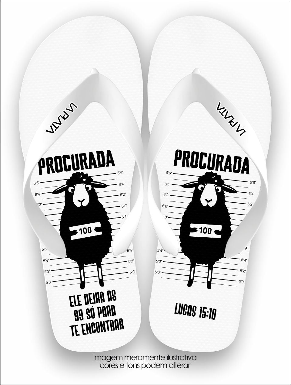 Chinelo Tradicional La Consagrada Ovelha Numero 100
