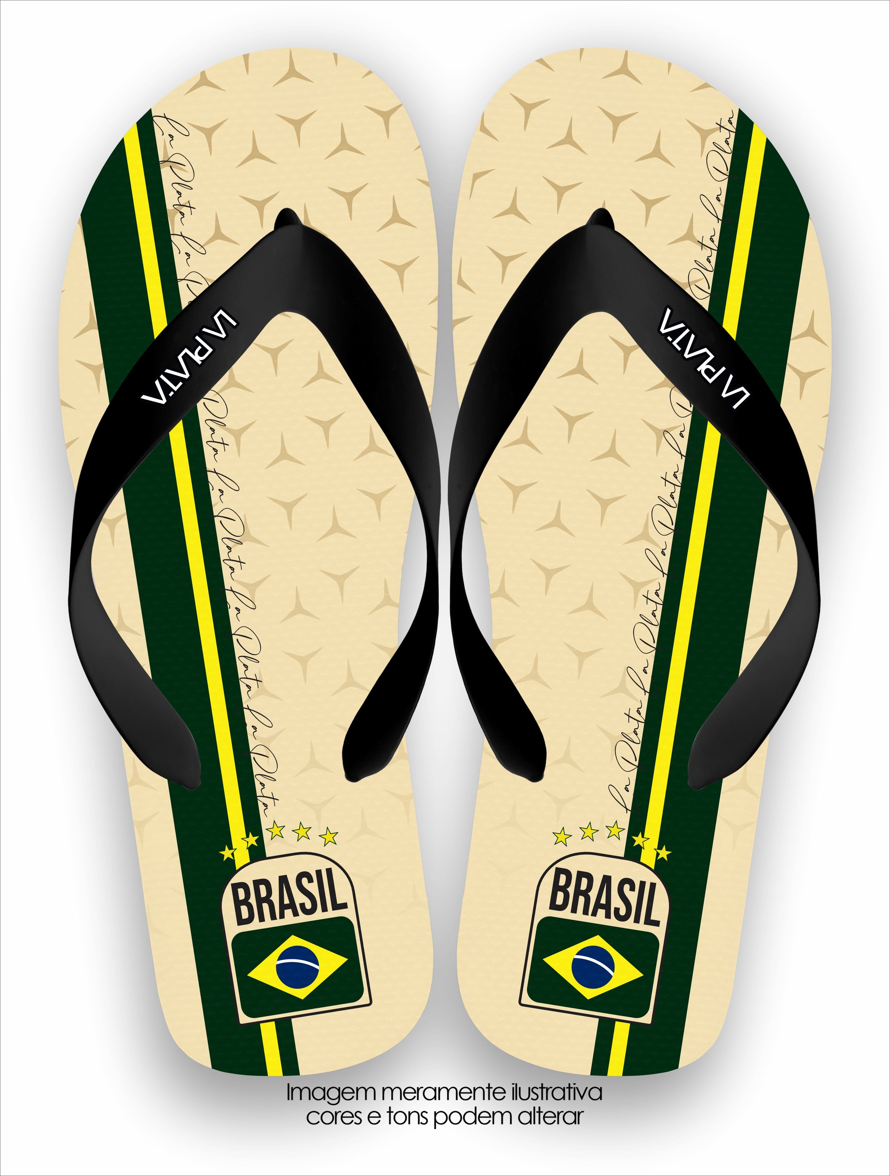 Chinelo Tradicional La Copa 2026 Brasil Clássico
