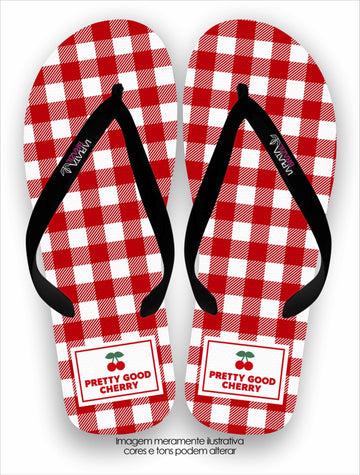 Chinelo Tradicional La Feminina Cherry