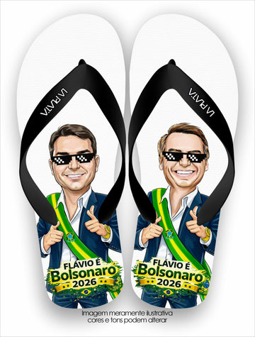 Chinelo Tradicional Bolsonaro Flávio