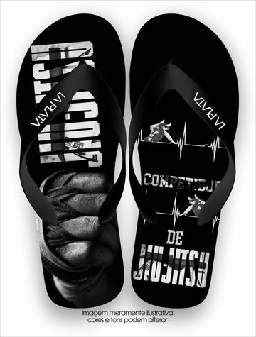 Chinelo Tradicional La Jiu Jitsu Competidor JJ