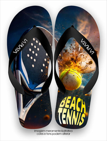 Chinelo Tradicional La Beach Tennis Night