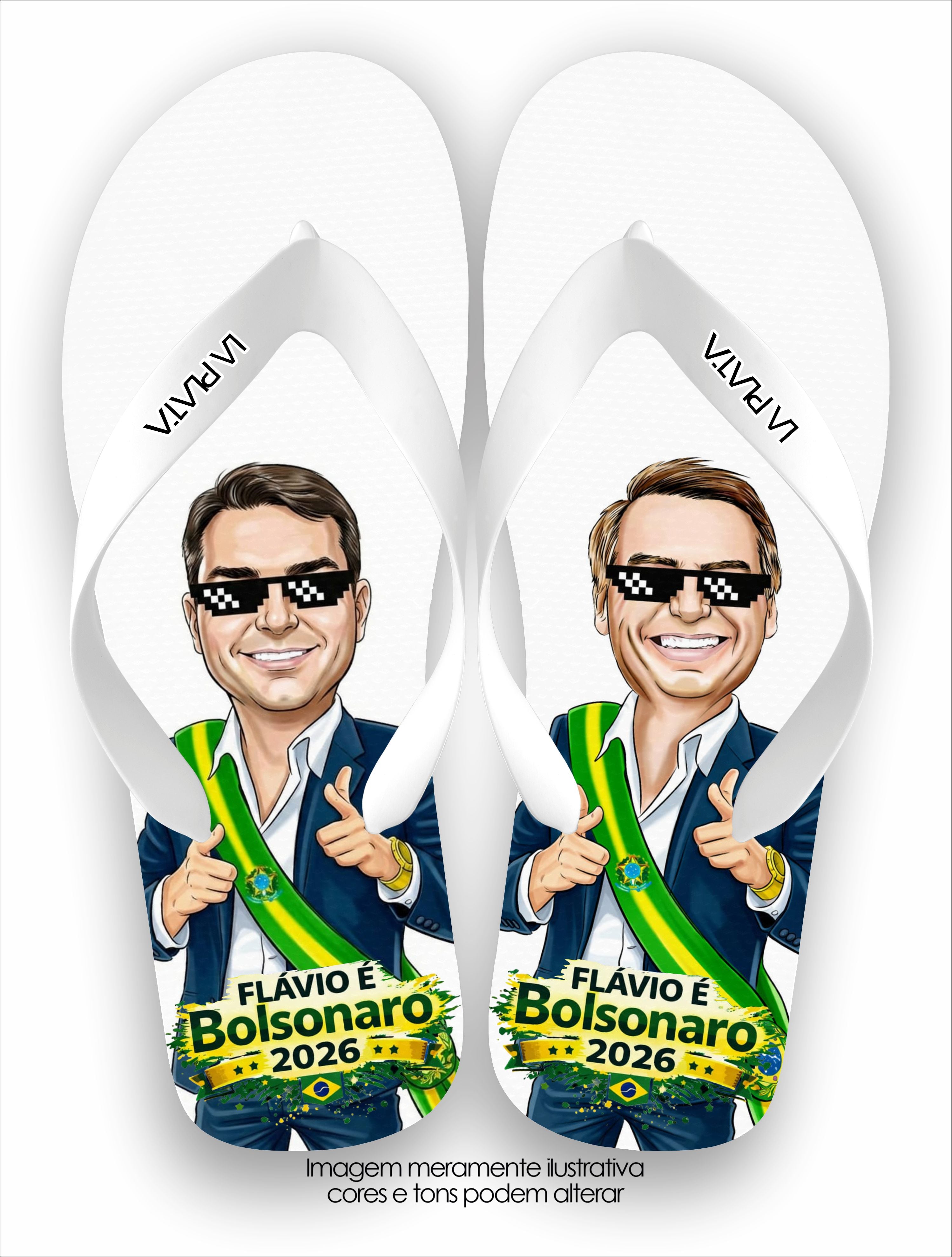Chinelo Tradicional Bolsonaro Flávio