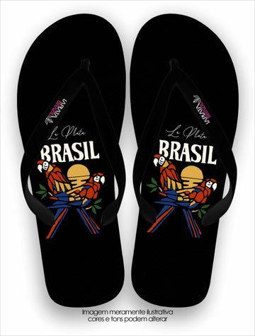 Chinelo La Feminina Pôr do Brasil