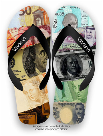 Chinelo Tradicional La Cédulas Cédulas do Mundo