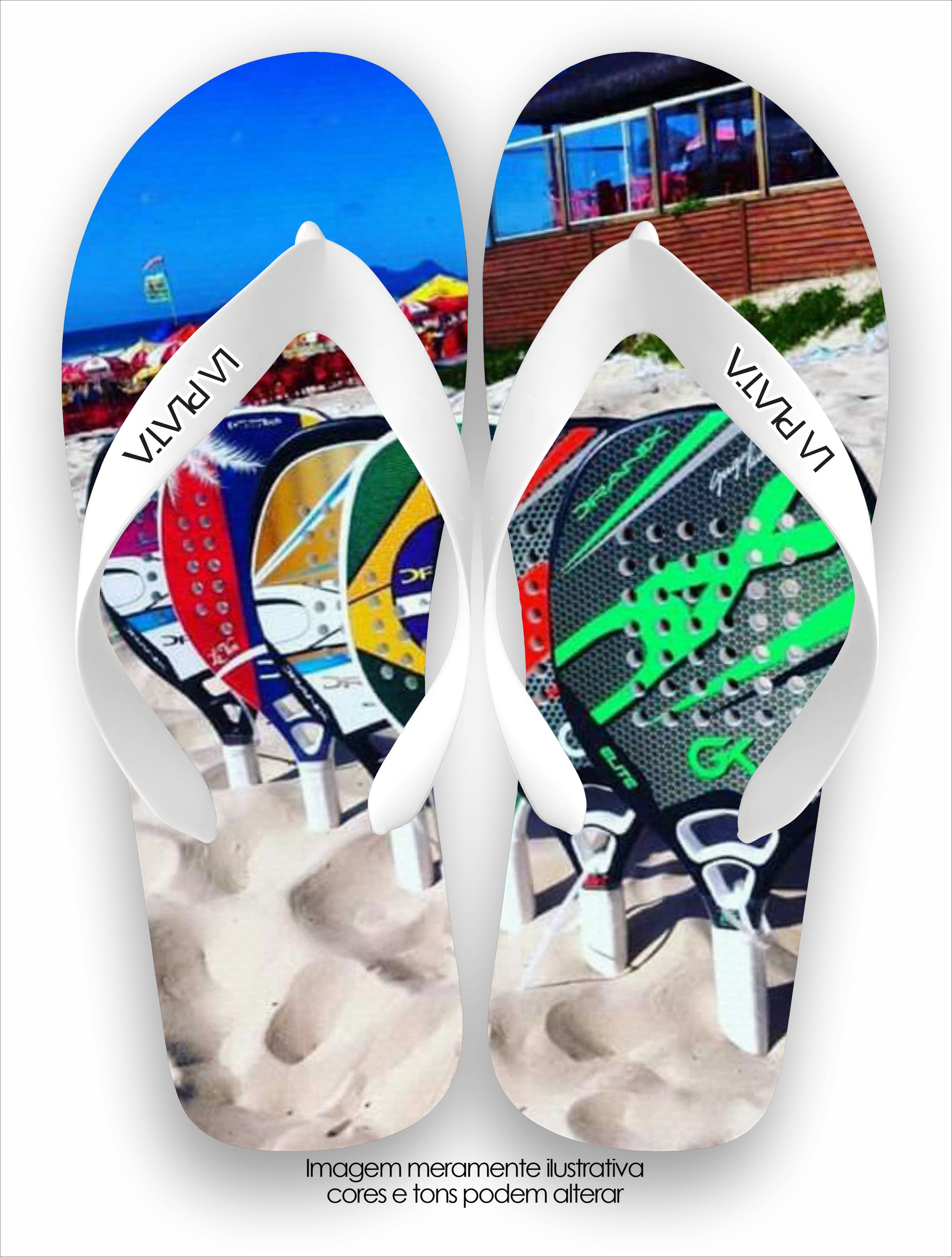 Chinelo Tradicional La Beach Tennis Jogo