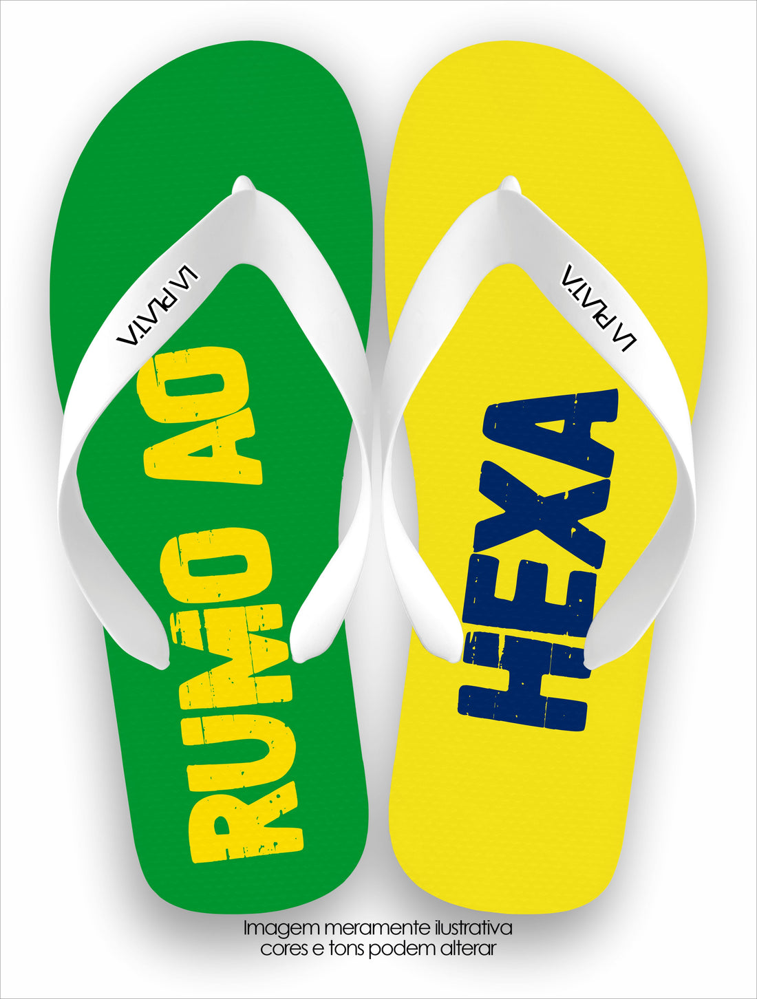 Chinelo Tradicional La Copa 2026 Rumo ao Hexa