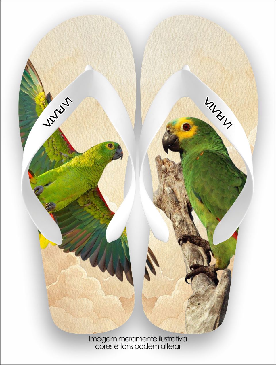 Chinelo Tradicional La Bicharada Maritaca Tropical