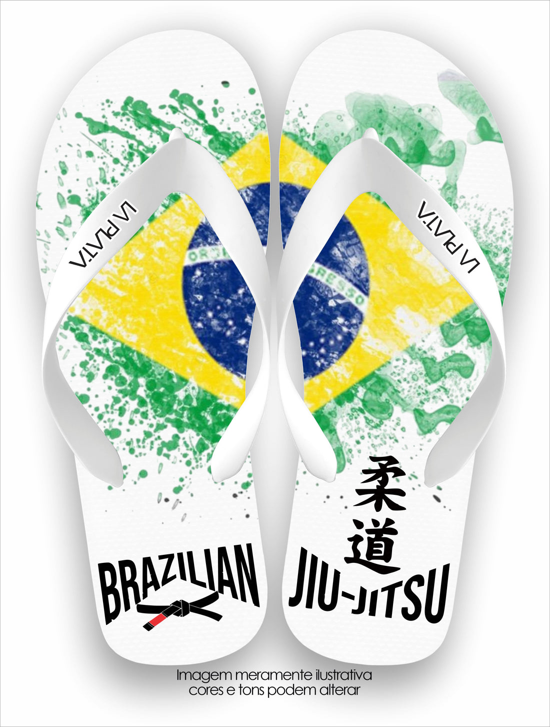 Chinelo Tradicional La Jiu Jitsu Brazilian Jiu-Jitsu