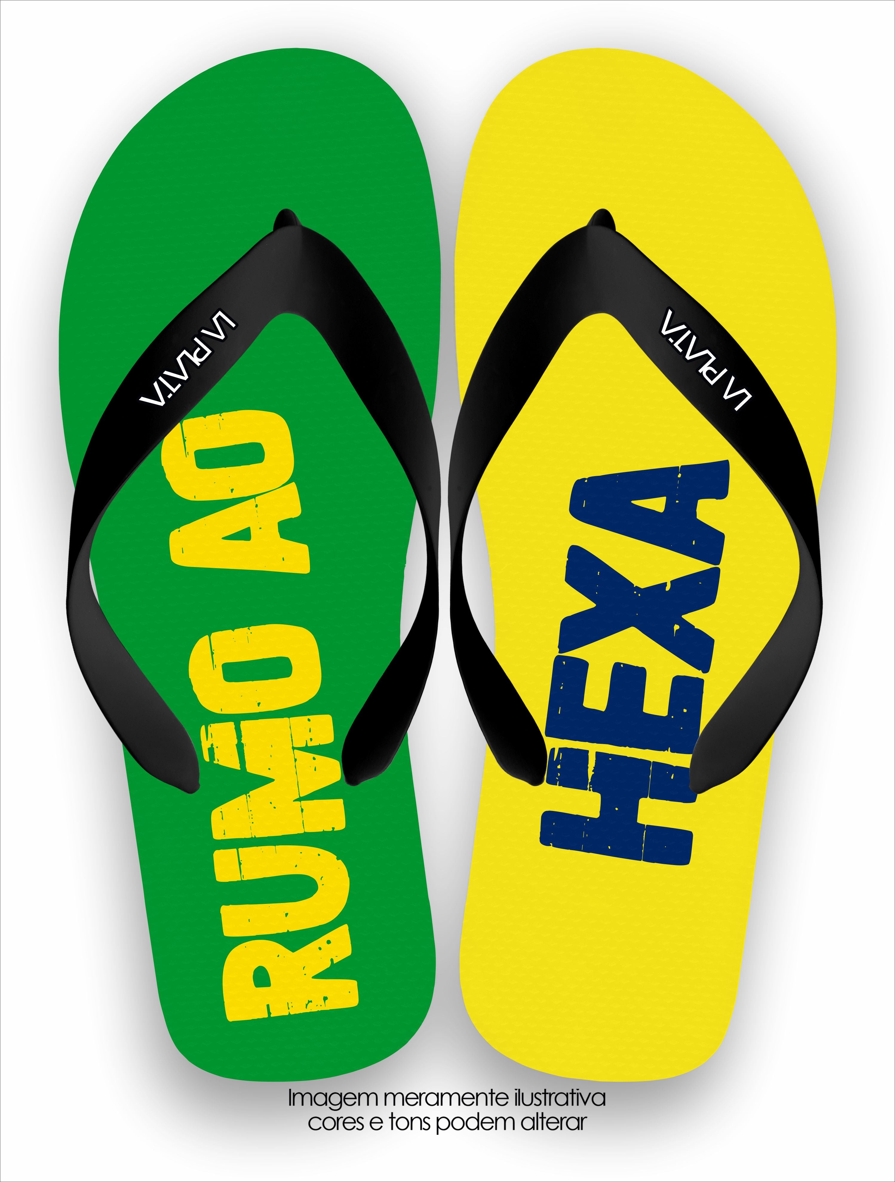 Chinelo Tradicional La Copa 2026 Rumo ao Hexa