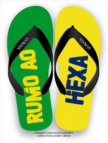 Chinelo Tradicional La Copa 2026 Rumo ao Hexa
