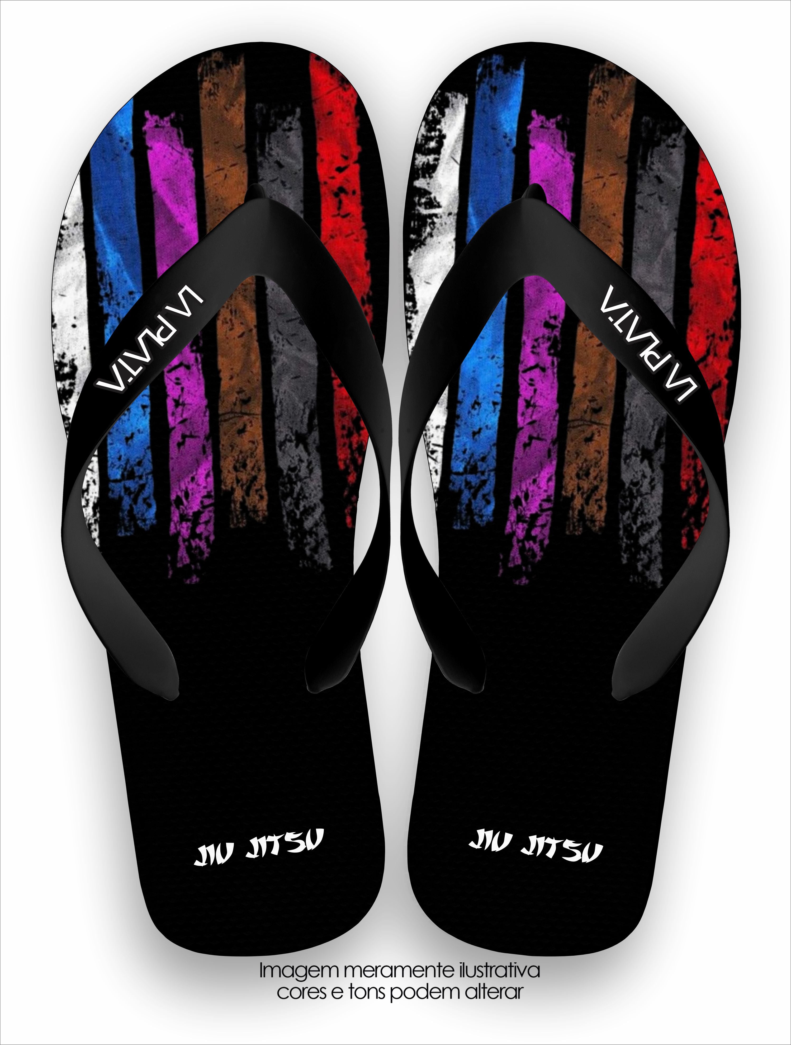Chinelo Tradicional La Jiu Jitsu