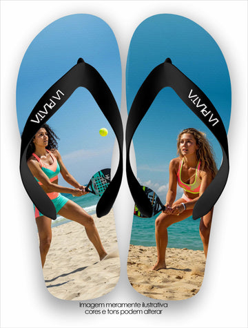 Chinelo Tradicional La Beach Tennis Fogo