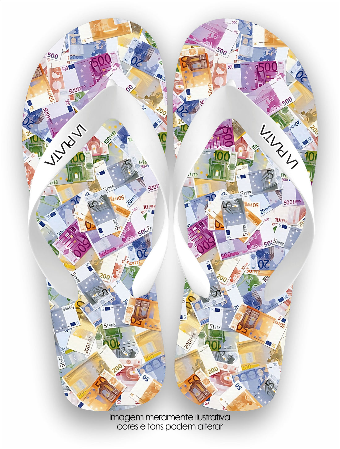 Chinelo Tradicional La Cédulas World Money 2