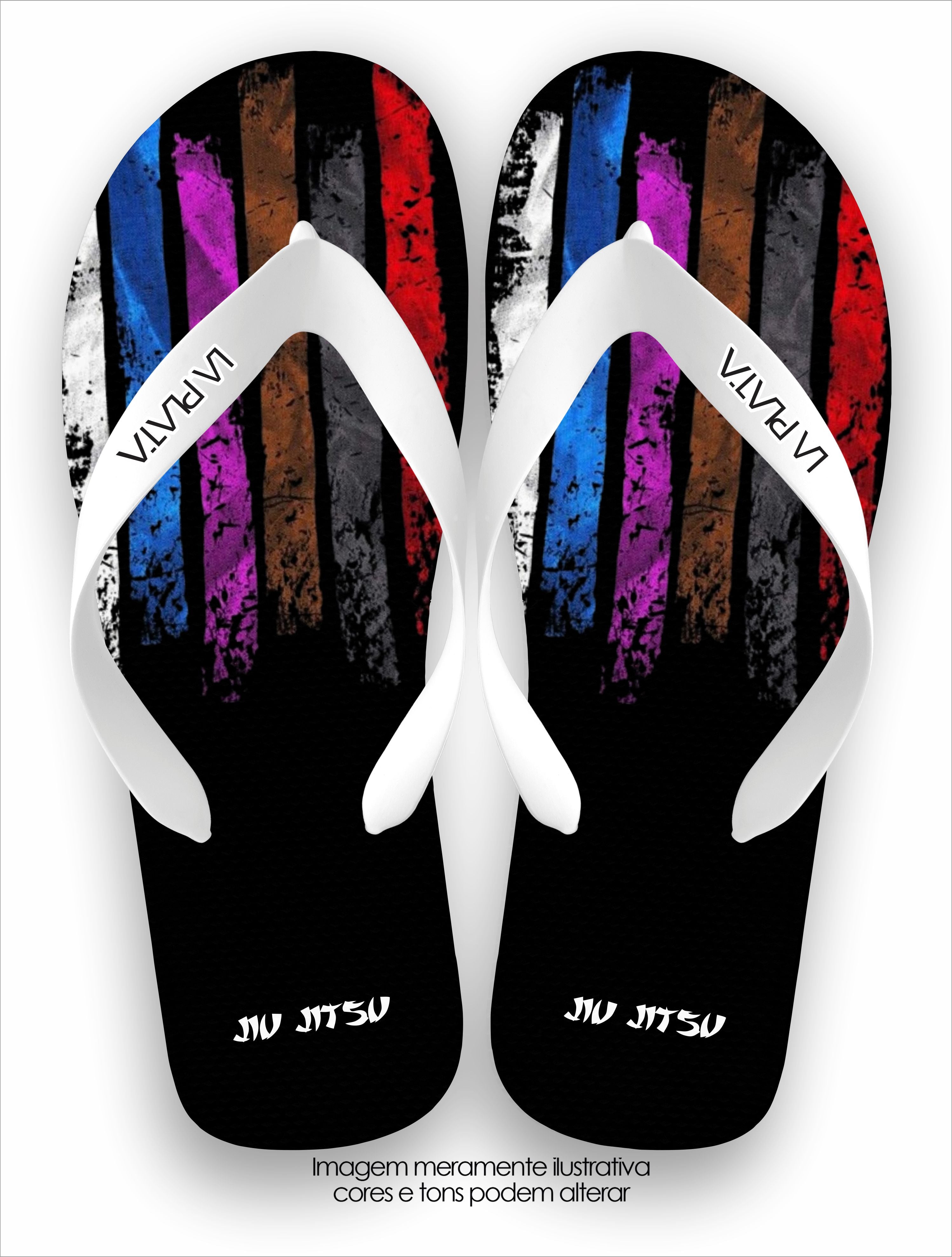 Chinelo Tradicional La Jiu Jitsu