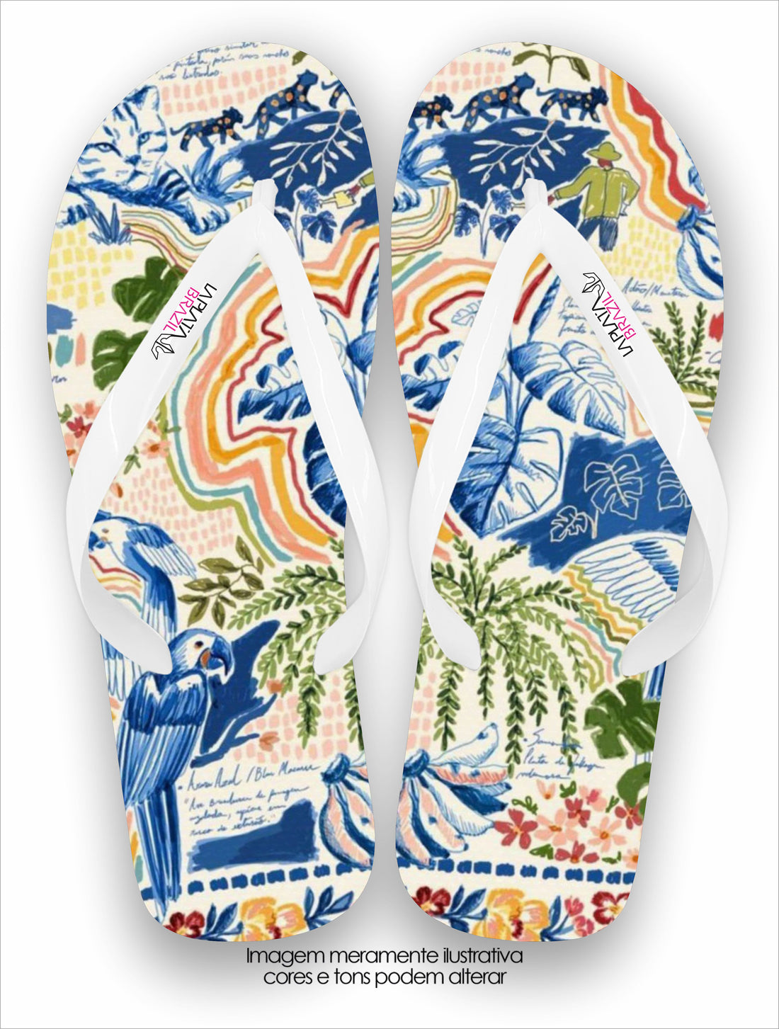 Chinelo La Feminina Quintal Brasileiro