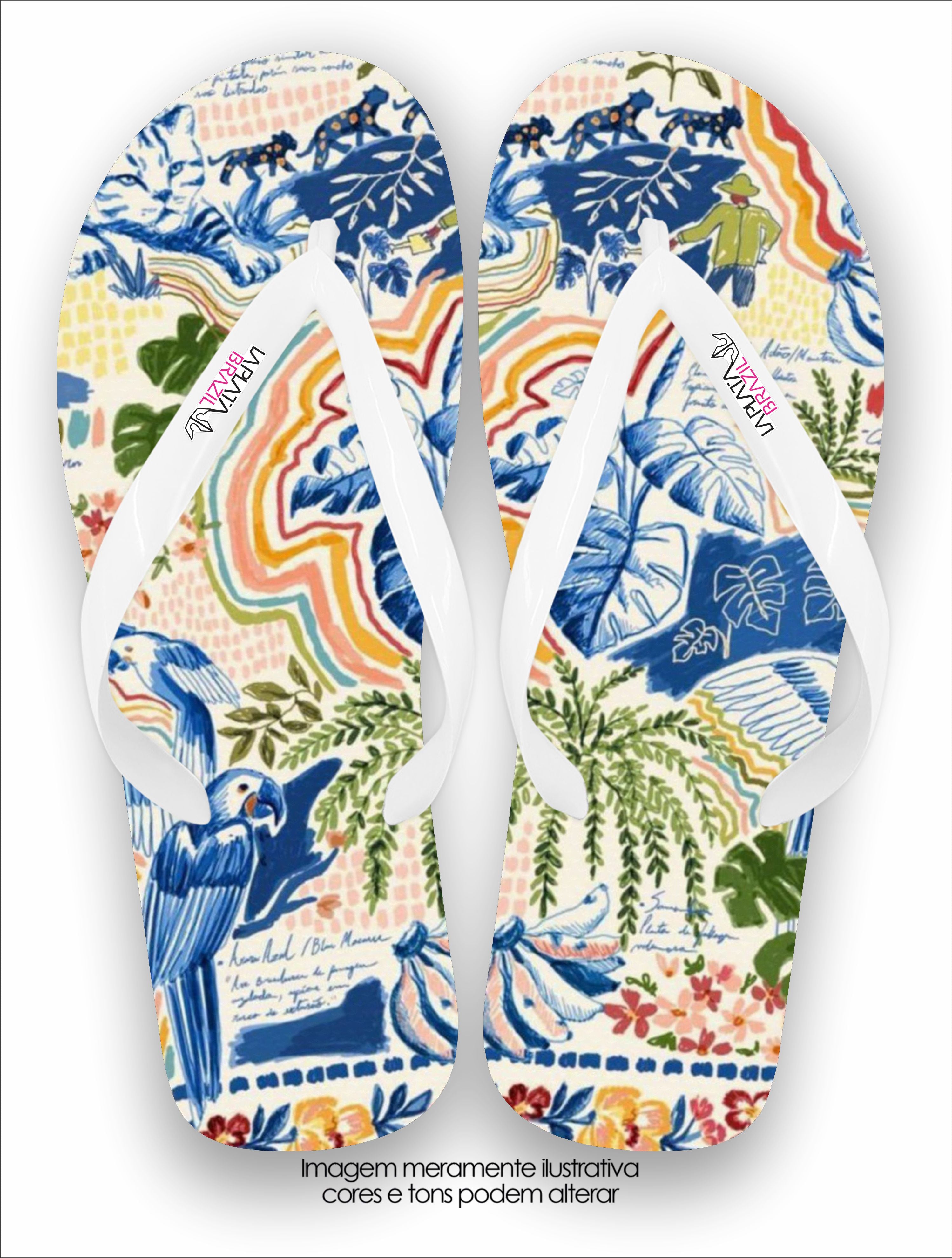 Chinelo Tradicional La Feminina Quintal Brasileiro