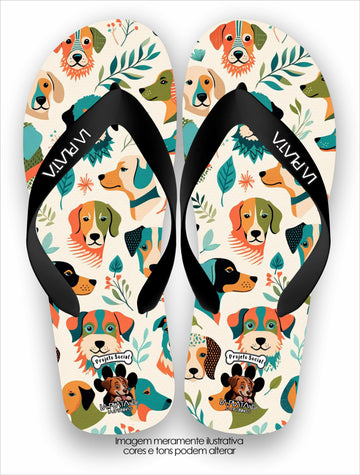 Chinelo Tradicional La Patinhas Cachorros
