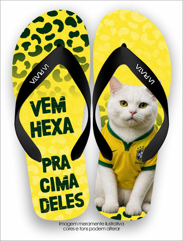 Chinelo Tradicional La Copa Pets Cats BR