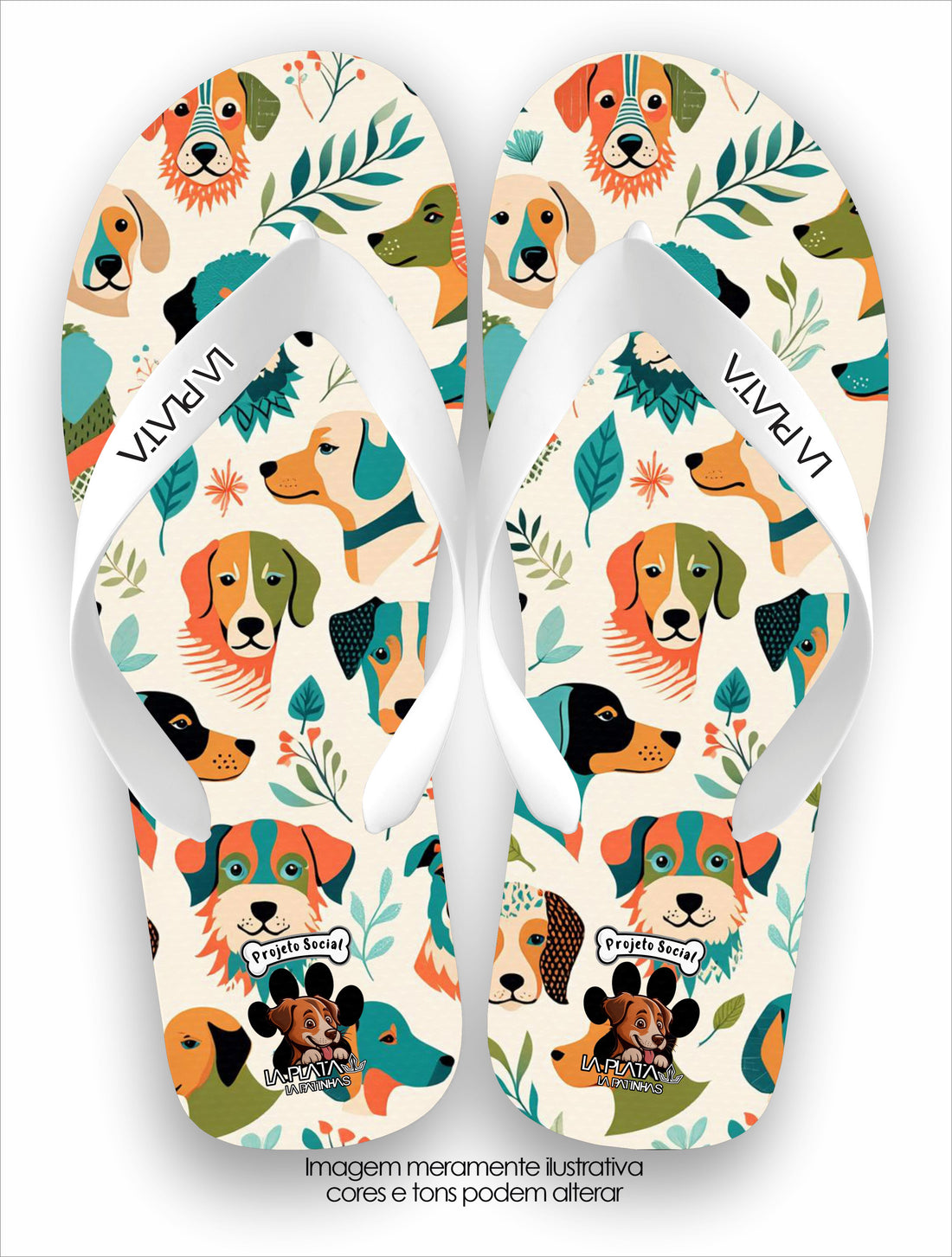 Chinelo Tradicional La Patinhas Cachorros