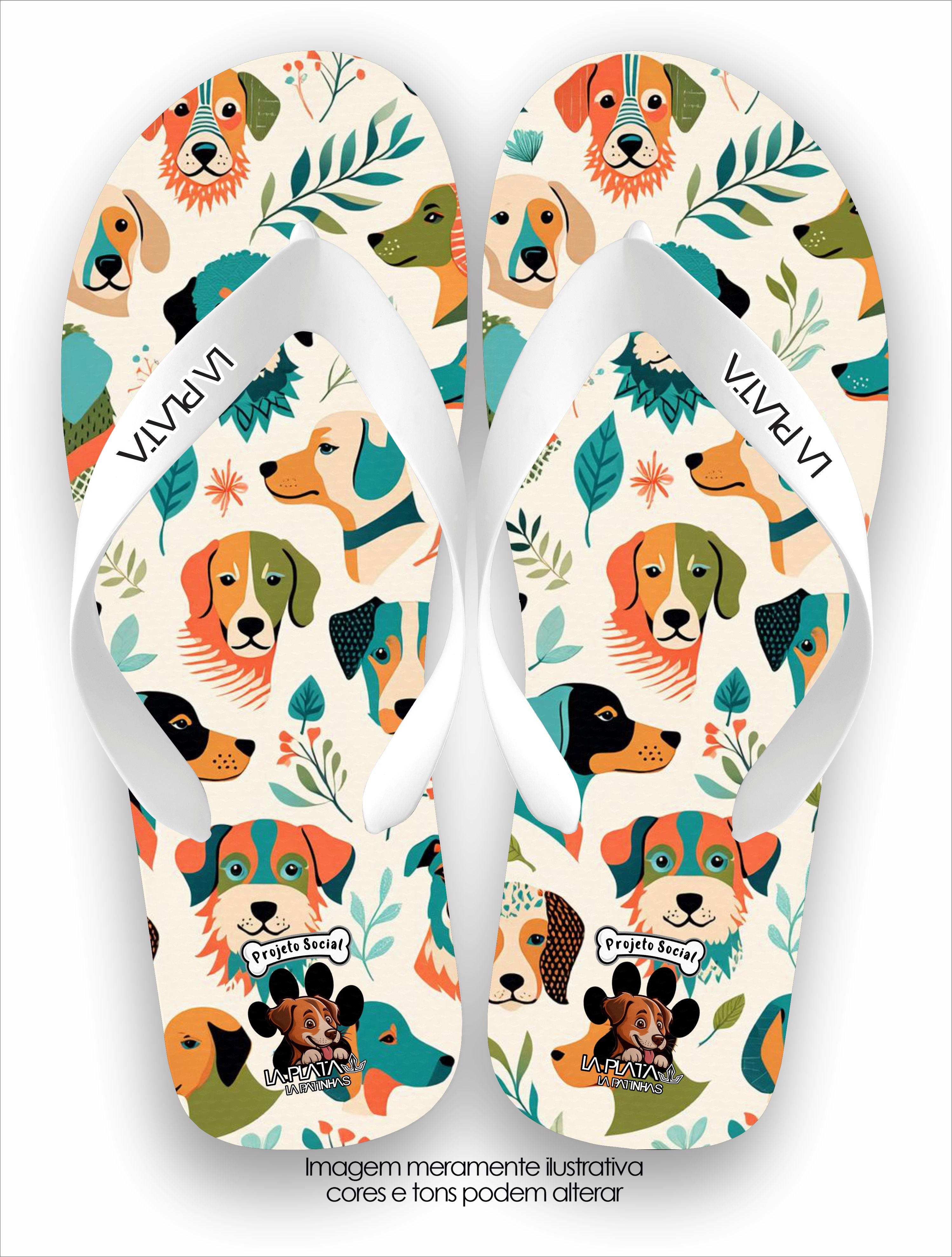 Chinelo Tradicional La Patinhas Cachorros