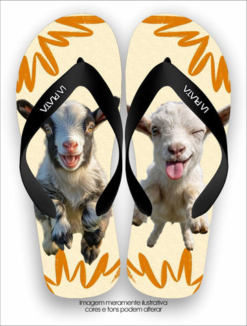 Chinelo Tradicional La Bicharada Cabrito Wild Nature