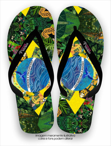 Chinelo Tradicional La Feminina Selva Brasileira