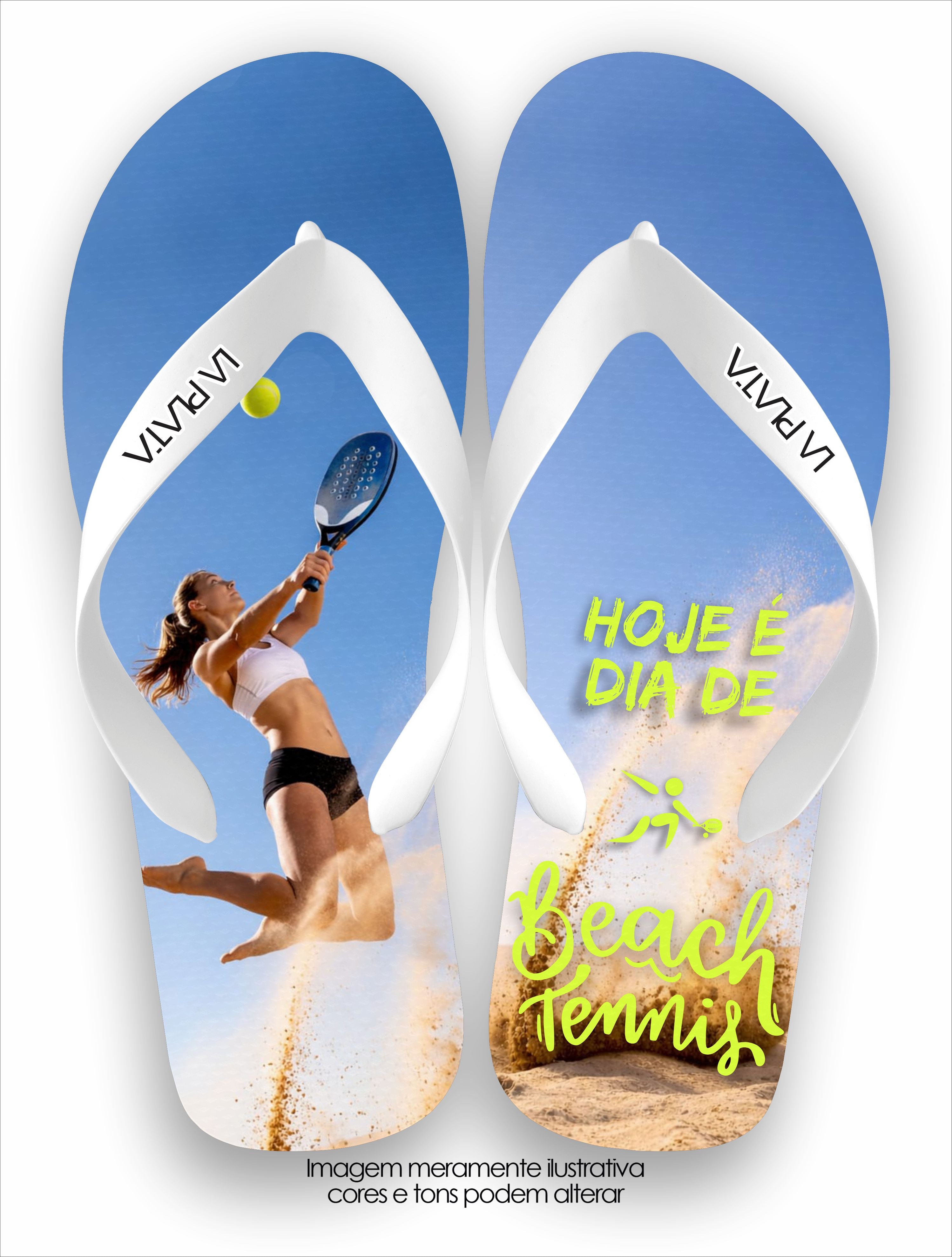 Chinelo Tradicional La Beach Tennis Impacto