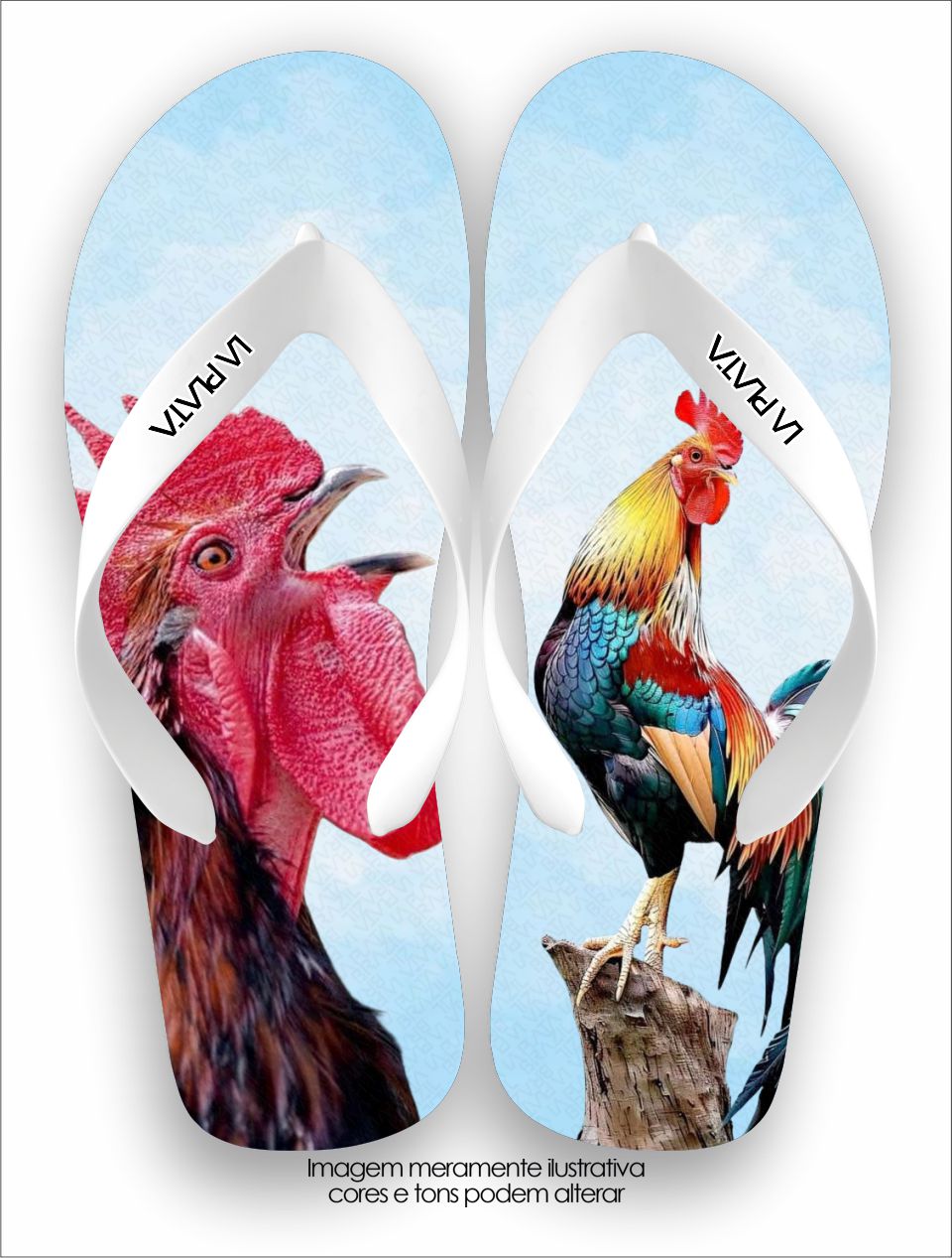 Chinelo Tradicional La Bicharada Galo Raiz