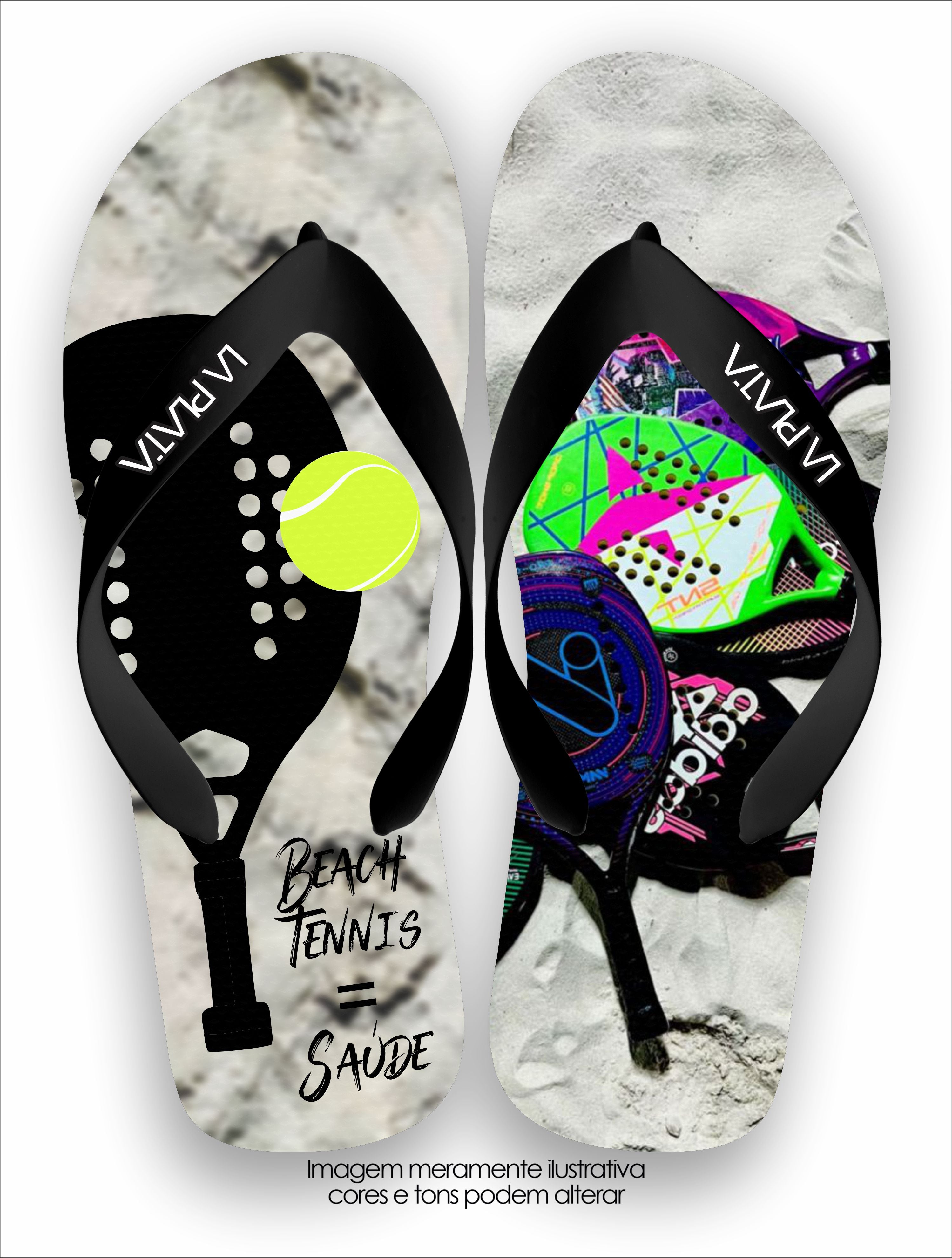 Chinelo Tradicional La Beach Tennis Energia