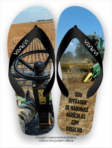 Chinelo Tradicional La Agro Brasil Operador de Máquinas Agrícolas