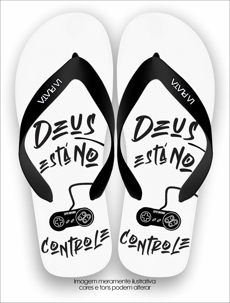 Chinelo Tradicional La Consagrada Deus No Controle
