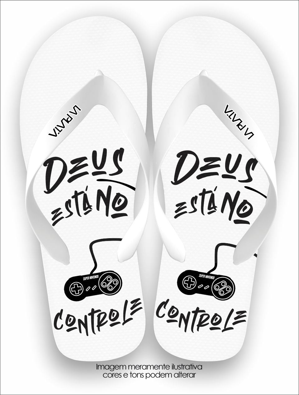 Chinelo Tradicional La Consagrada Deus No Controle