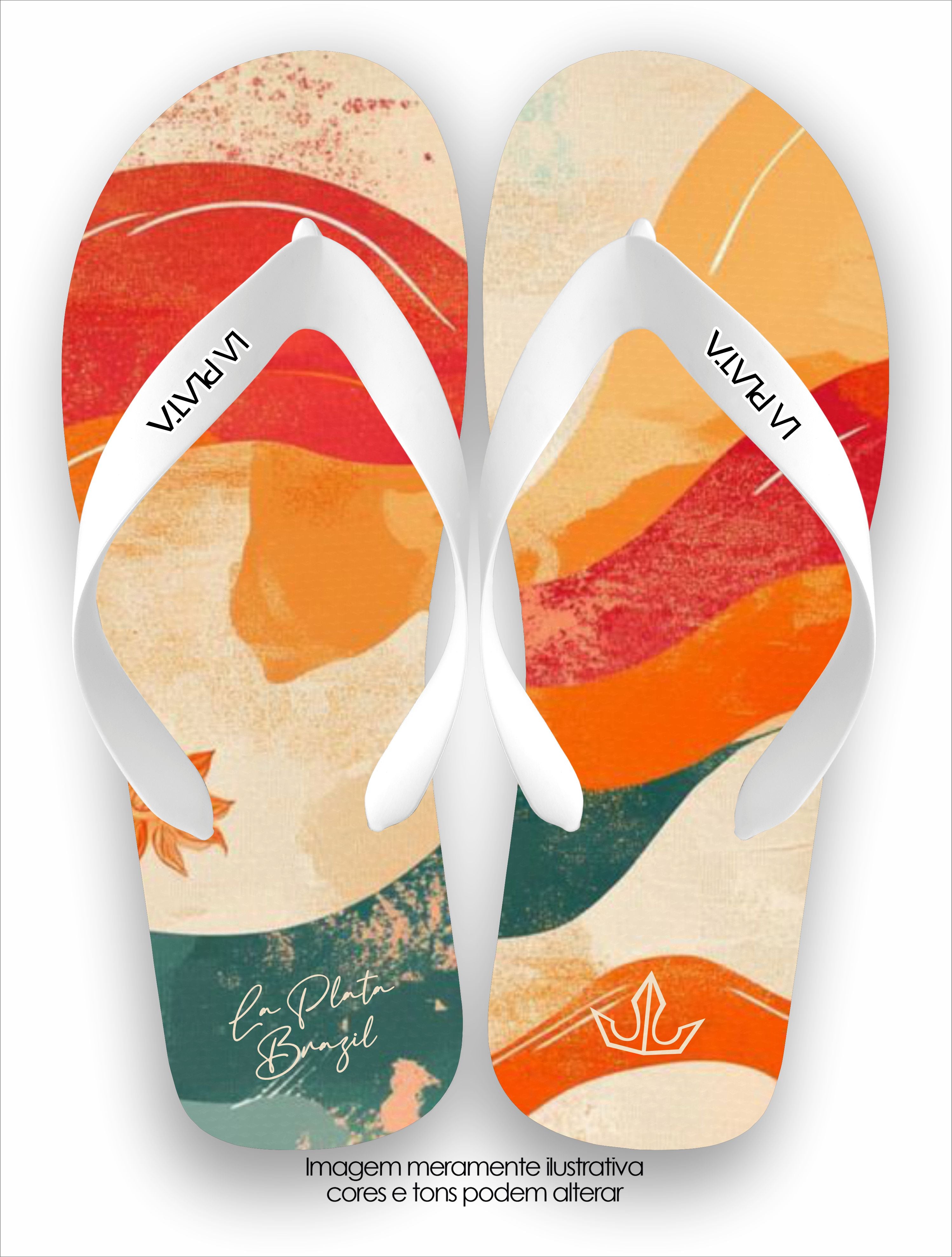 Chinelo Tradicional La Masculina Horizonte de Verão
