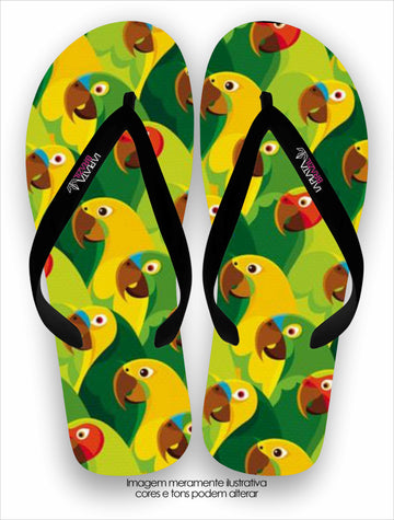 Chinelo Tradicional La Feminina Bando Verde