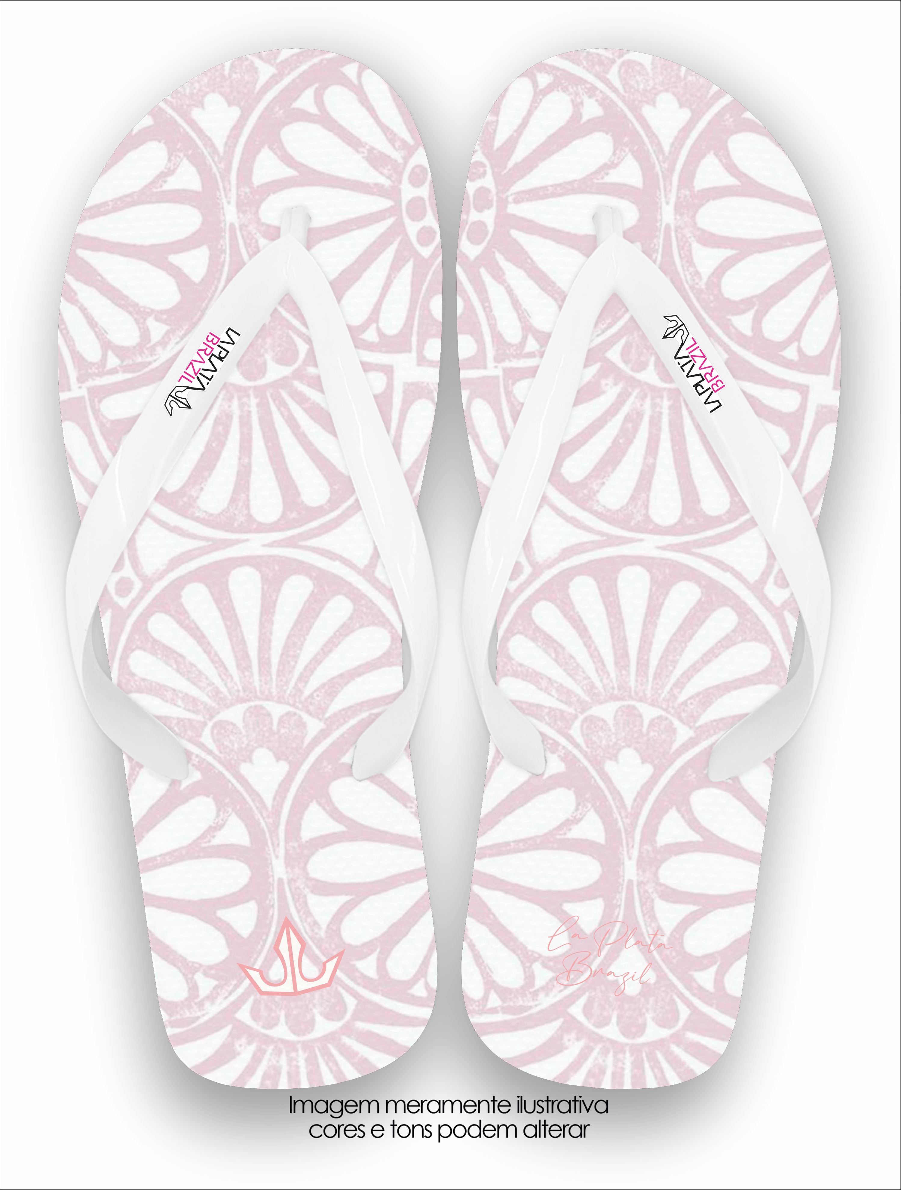 Chinelo Tradicional La Feminina Renda Natural