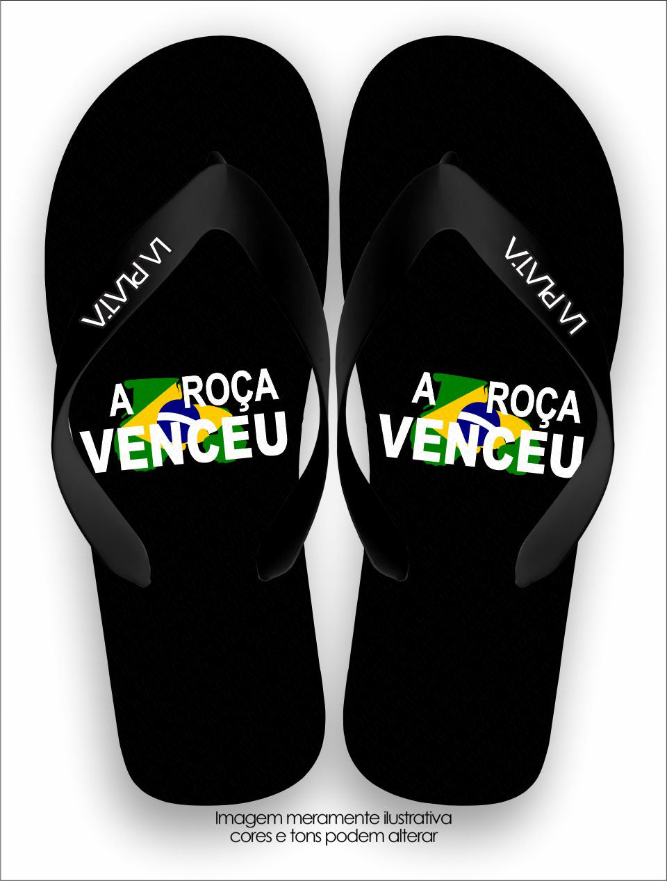 Chinelo Tradicional La Roça A Roça Venceu