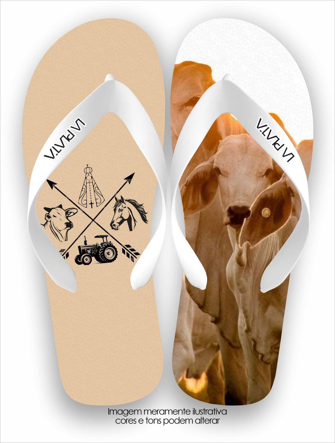 Chinelo Tradicional La Agro Brasil Farm