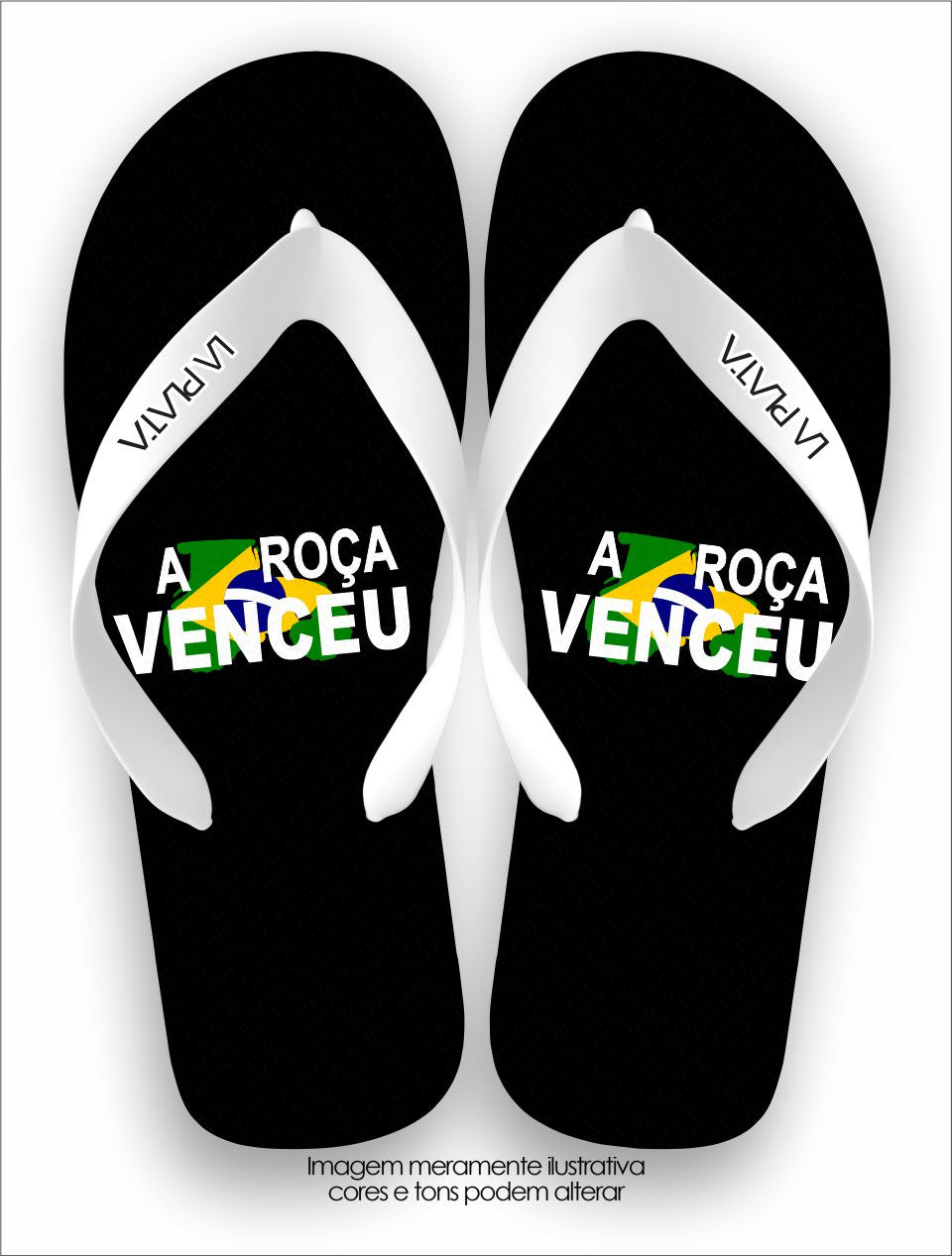 Chinelo Tradicional La Roça A Roça Venceu