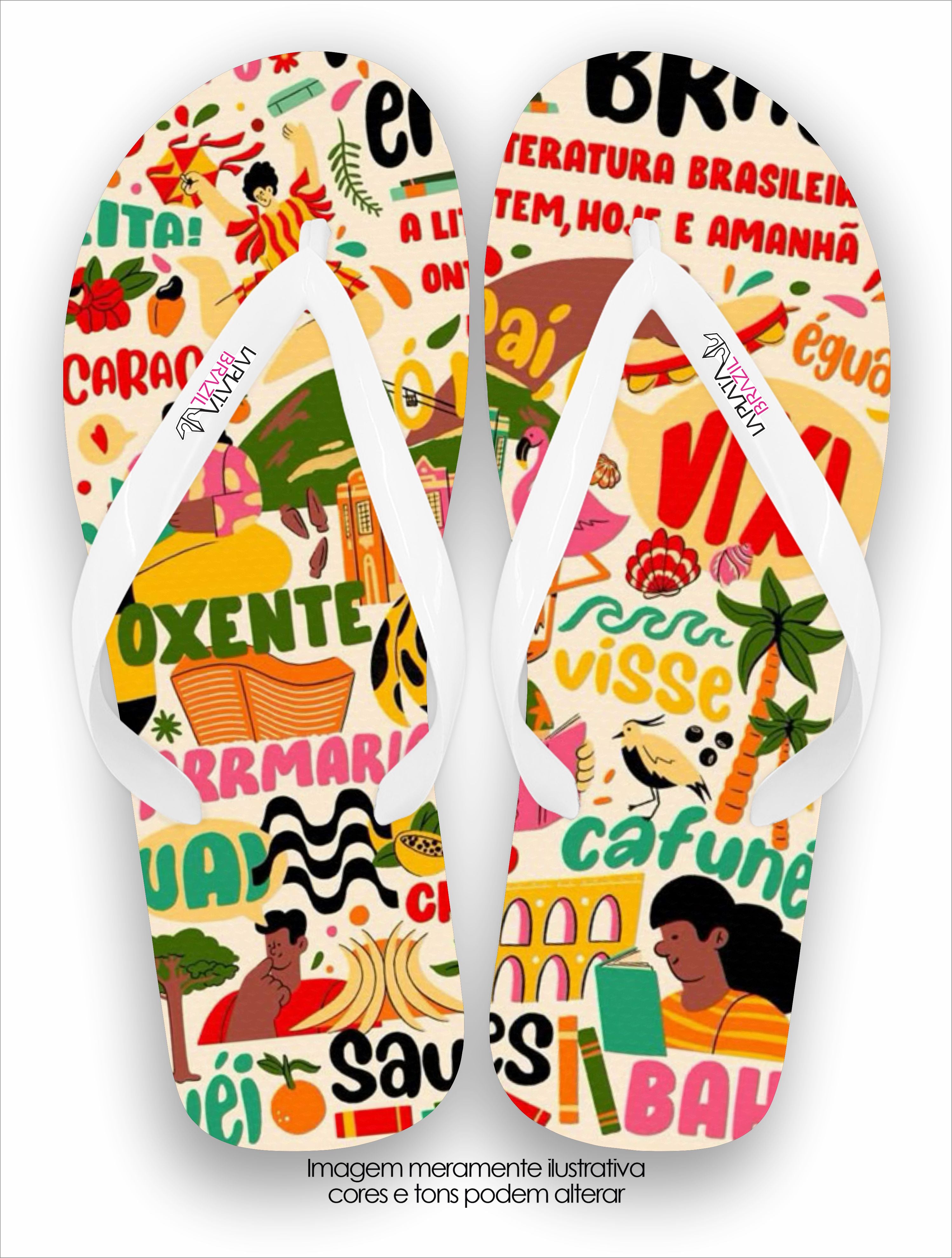 Chinelo Tradicional La Feminina Brasil Falado