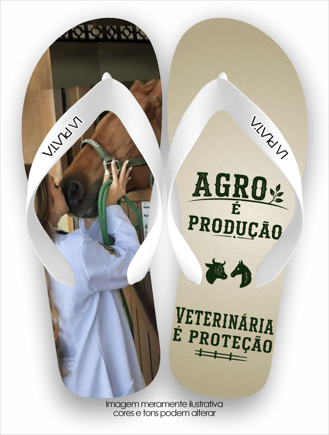 Chinelo Tradicional La Agro Brasil Veterinária