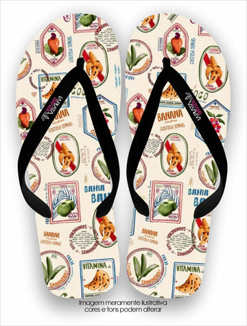 Chinelo Tradicional La Feminina Selos Tropicais