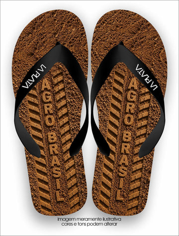 Chinelo Tradicional La Agro Brasil - Agro Brasil na Terra
